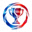 乐竞体育官方品牌标志，动感竞技风格logo